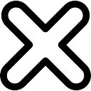 cross outline cross outline