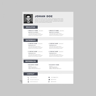 resume vectors photos and psd files free download