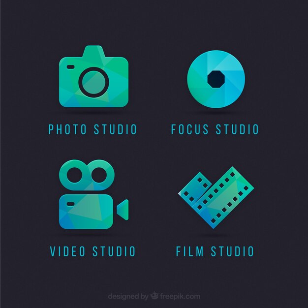 White and black film strips vector Vector | Free Download
