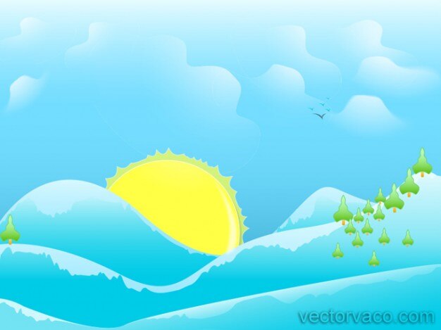 Cartoon Landscapes Background Vectors, Photos and PSD files | Free Download