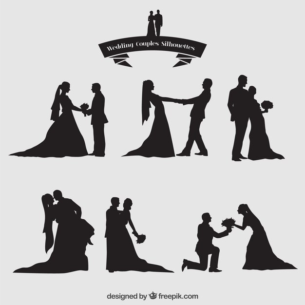 http://img.freepik.com/free-vector/wedding-couples-silhouettes-set_23-2147525250.jpg?size=338&ext=jpg