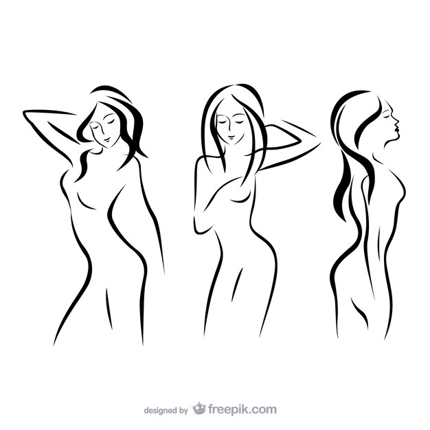 Silhouettes vectors, +6,700 free files in .AI, .EPS format