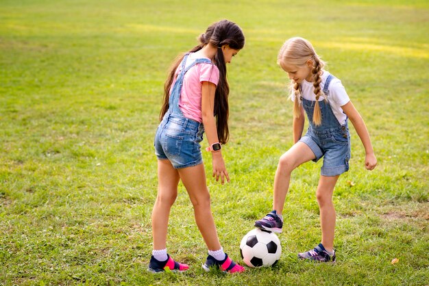 Girls playing themselves