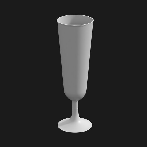 Cocktail Cup 001 3D Model