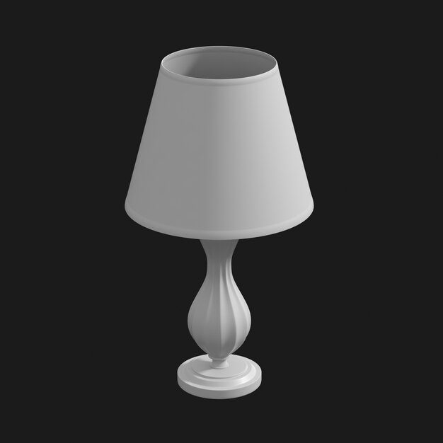 Table Lamp 014 3D Model – Illuminate Your Virtual Spaces