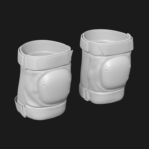 Get Your Elbow-Pads 001 3D Model for Free