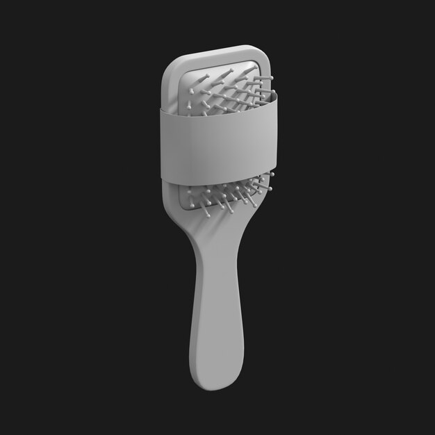 Hair Brush 006 3D Model: The Perfect Addition to Your Hair Salon