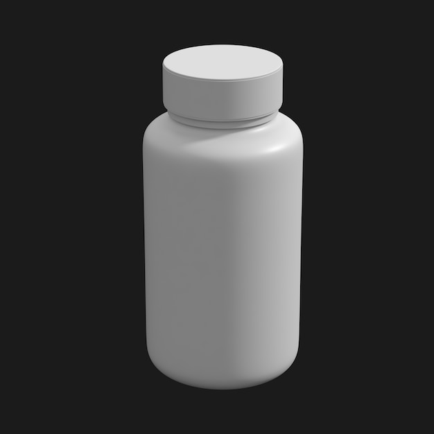 Jar 024 3D Model – High-Quality and Versatile Plastic Jar 3D Model