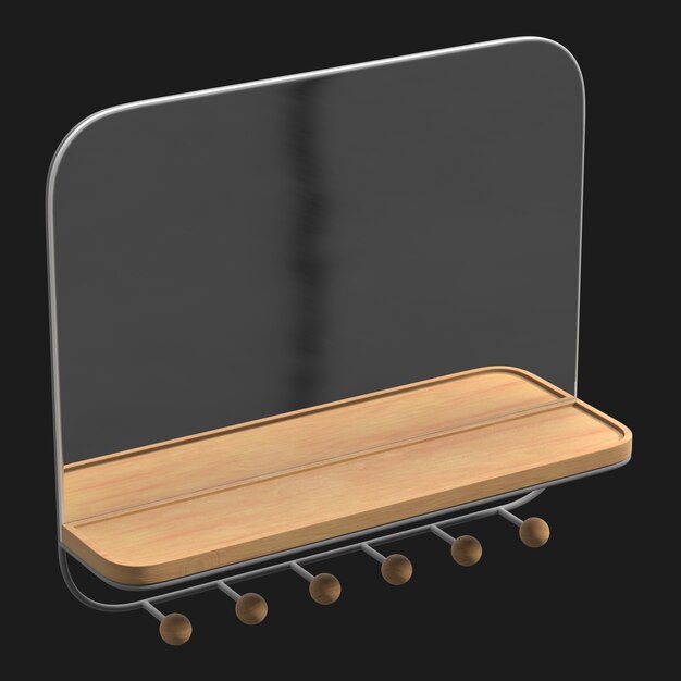 Wall Mirror 006 3D Model