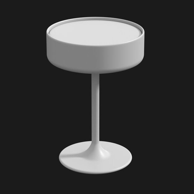 Martini Glass 001 3D Model