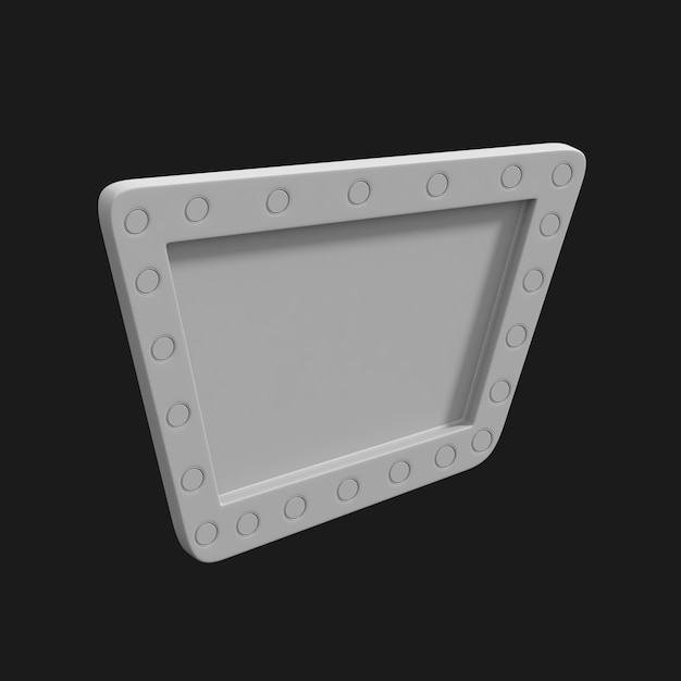 Luminous Sign 001 3D Model – Free Download