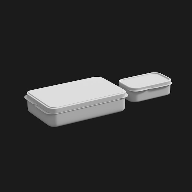 Lunch Box 004 3D Model – Free Download