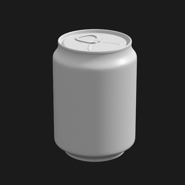 Stubby Can 001 3D Model – Free Download