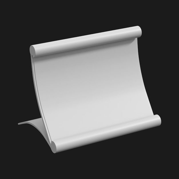 Table Sign Holder 001 3D Model – Elevate Your Table Displays
