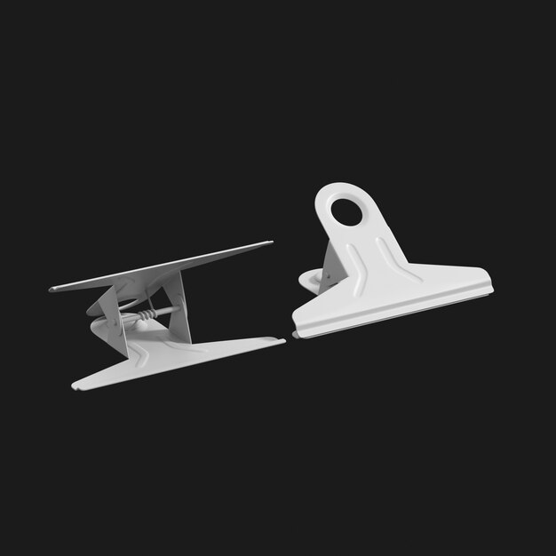 Metal Clip 002 3D Model – Free Download