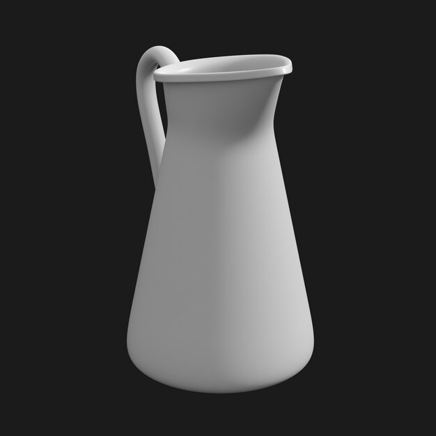 Download Free Flower Vase 003 3D Model – High-Quality Ceramic Vase for Home Decor