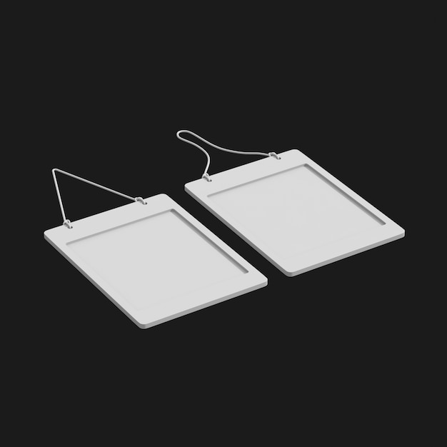 Download Free Hours Board 001 3D Model – Wooden Sign Schedule