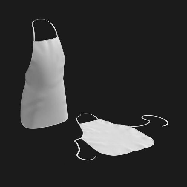 Apron 001 3D Model