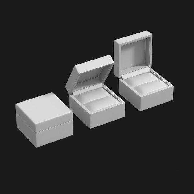 Jewelry Box 005 3D Model: Download for Free