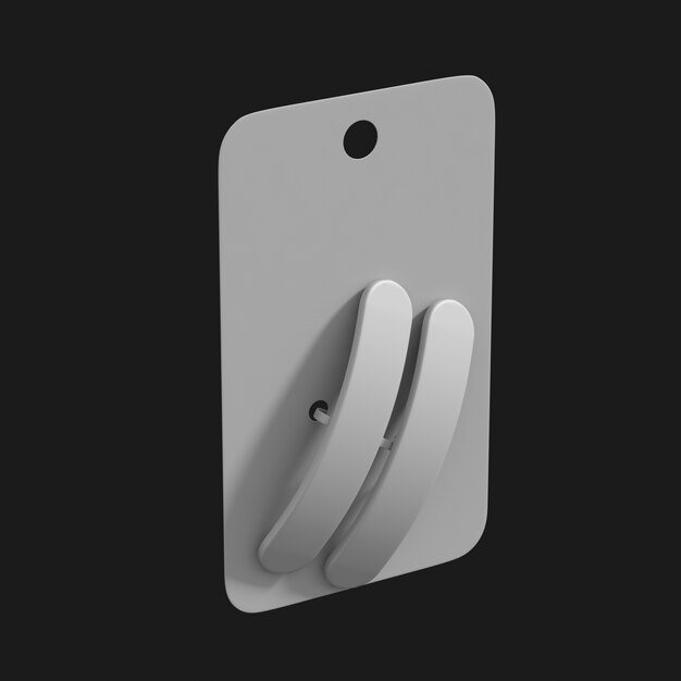 Hair Grip Barrettes 001 3D Model – Free Download | HD Stock Images