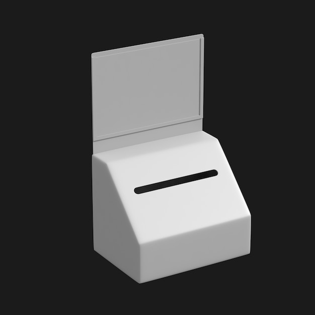 Suggestion Box 004 3D Model – Enhance Your Workspace for Free