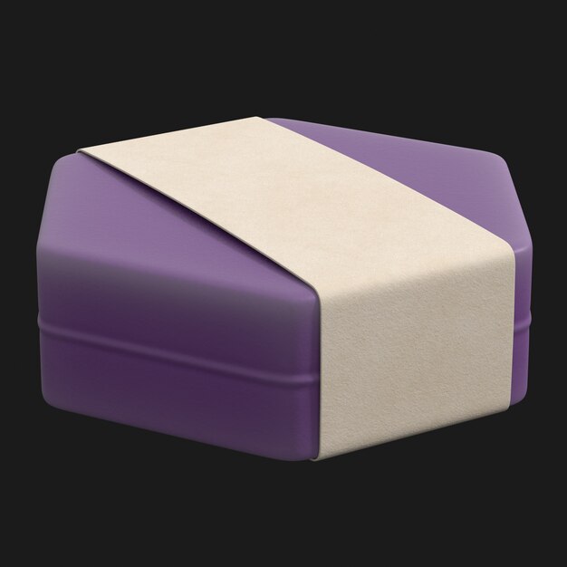 Hexagonal Soap 001 3D Model