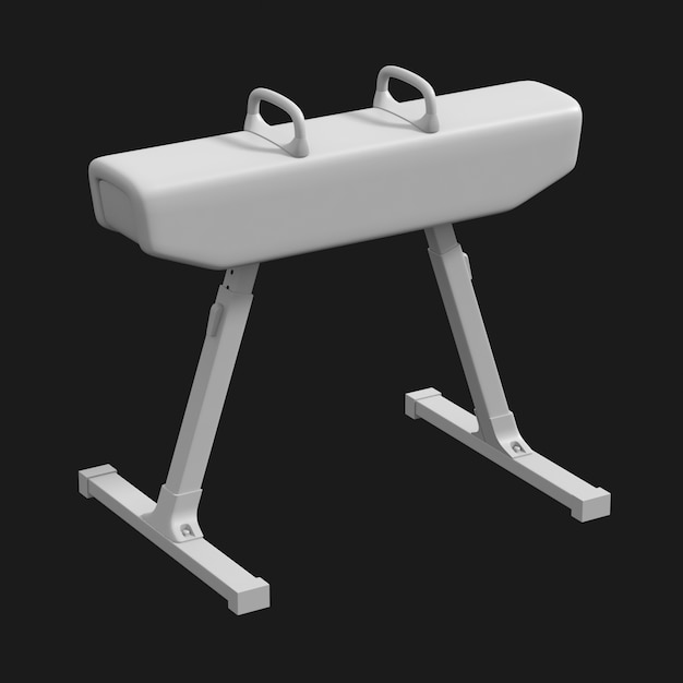 Competition Pommel Horse 001 3D Model – Free Download