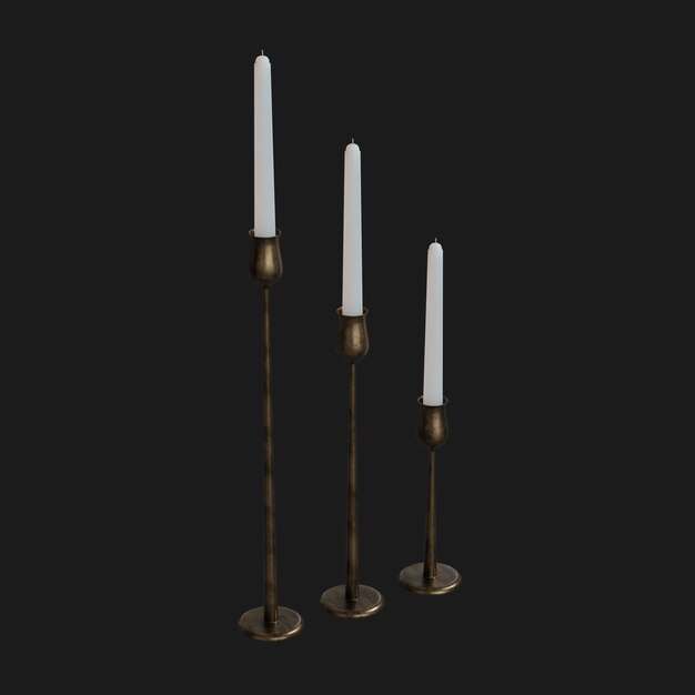 Candle Holder 036 3D Model