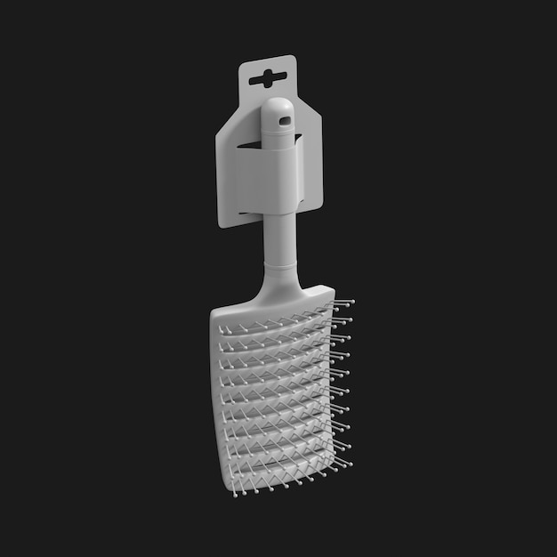 Stylizer Hair Brush 001 3D Model – Elevate Your Designs with this Free Download