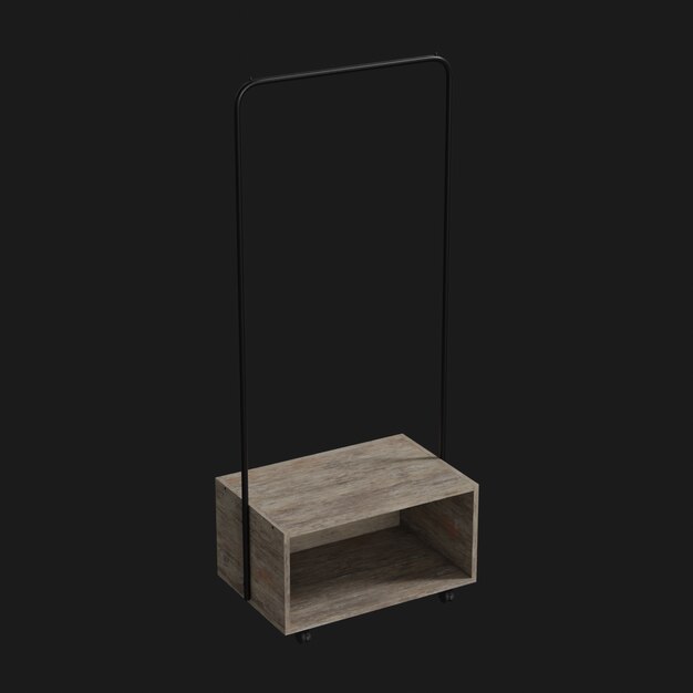 Coat Rack 008 3D Model