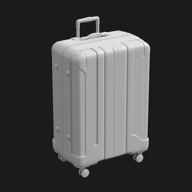 Luggage 001 3D Model – Free Download