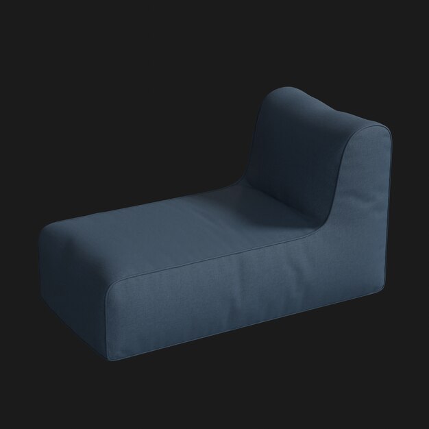 Bean Bag Chair 004 3D Model