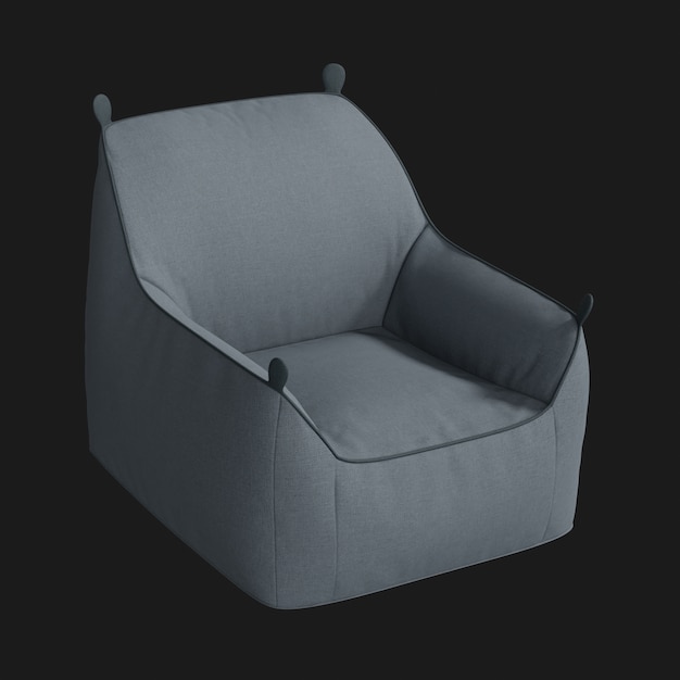 Bean Bag Chair 010 3D Model