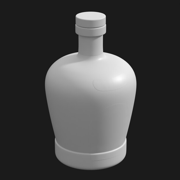 Liquor Bottle 009 3D Model