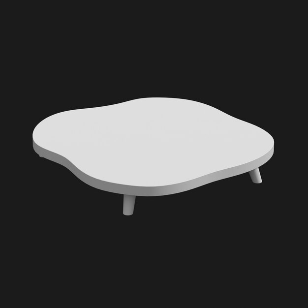 Table 027 3D Model – Elevate Your Space with a Premium Free Template