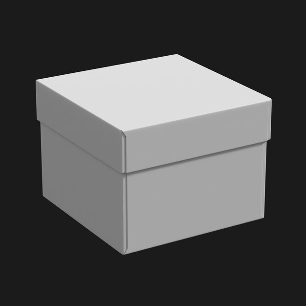 Download Free Gift Box 007 3D Model | HD Stock Images