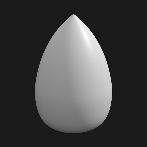 Makeup Sponge 001 3D Model – Elevate Your Cosmetic Renderings