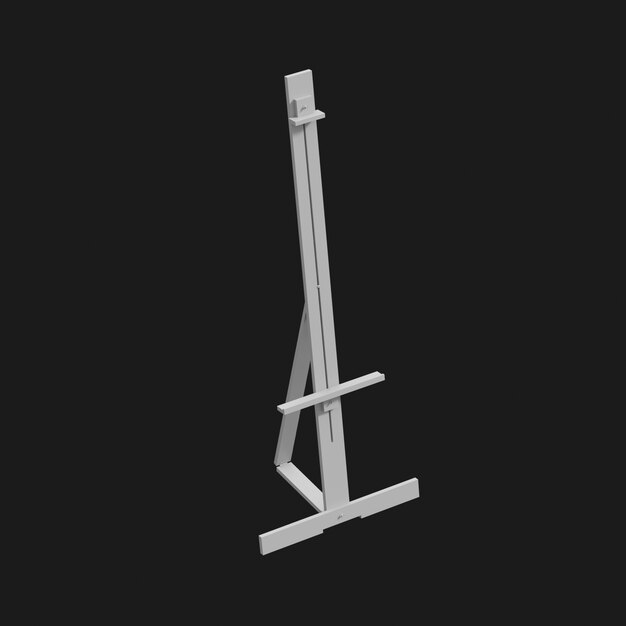 Easel 001 3D Model – Free Download