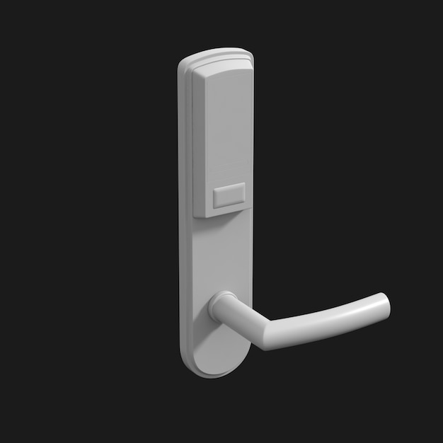 High-Quality Door Lock 001 3D Model – Free Download | HD Stock Images