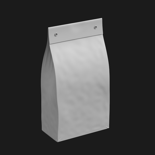 High-Quality Free Downloadable 3D Model – Food Bag 002