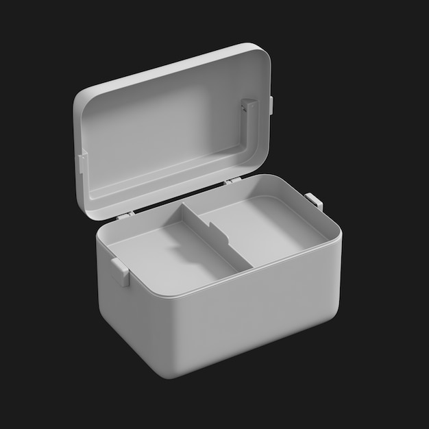 Get a Free Download of the First Aid Box 002 3D Model