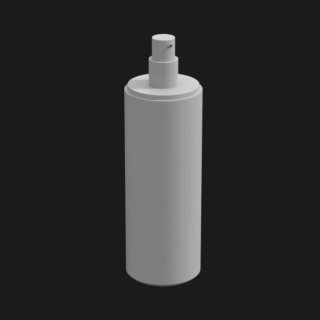 Free Face Lotion 001 3D Model – High-Quality Lotion Jar and Bottle 3D Models