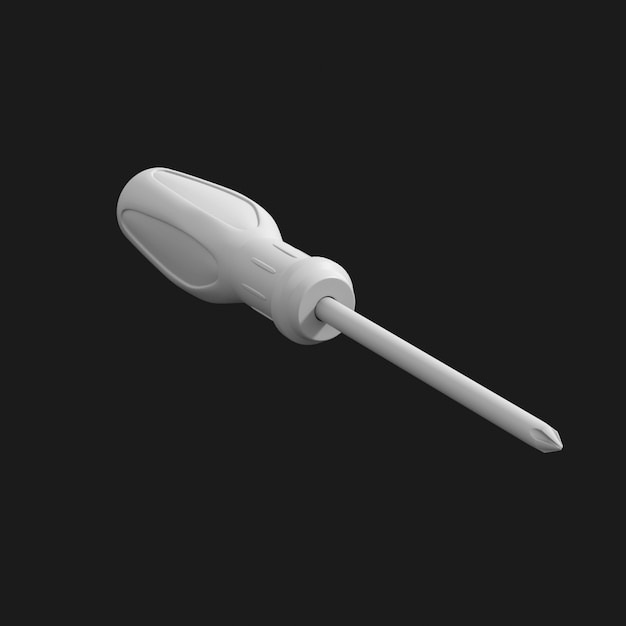 Long Screwdrivers 001 3D Model – Free Download for Construction and DIY Projects