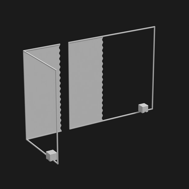Exhibition Display 002 3D Model – High-Quality Free Download