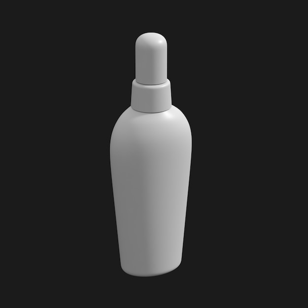 Sunscreen Bottle 003 3D Model – Free Download