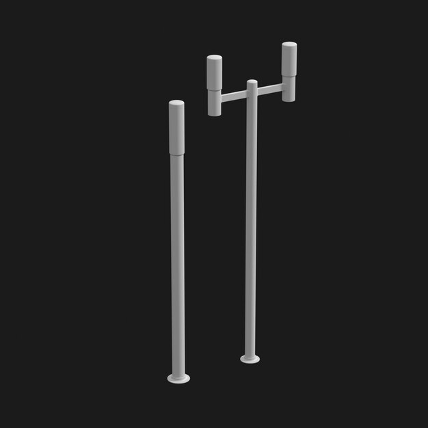 Download Free LED Street Lamp 001 3D Model – High-Quality 3D Models