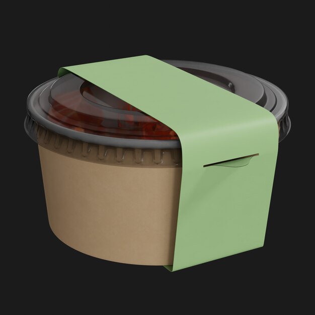 Food Container 032 3D Model