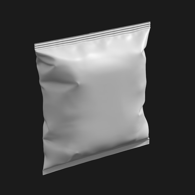 Stubby Chips Bag 001 3D Model – Free Download