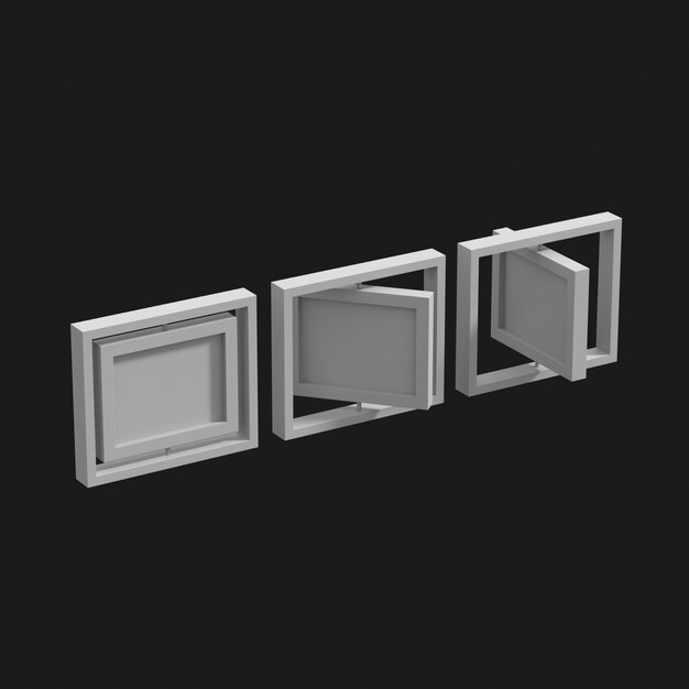 Frame 020 3D Model – Free Download