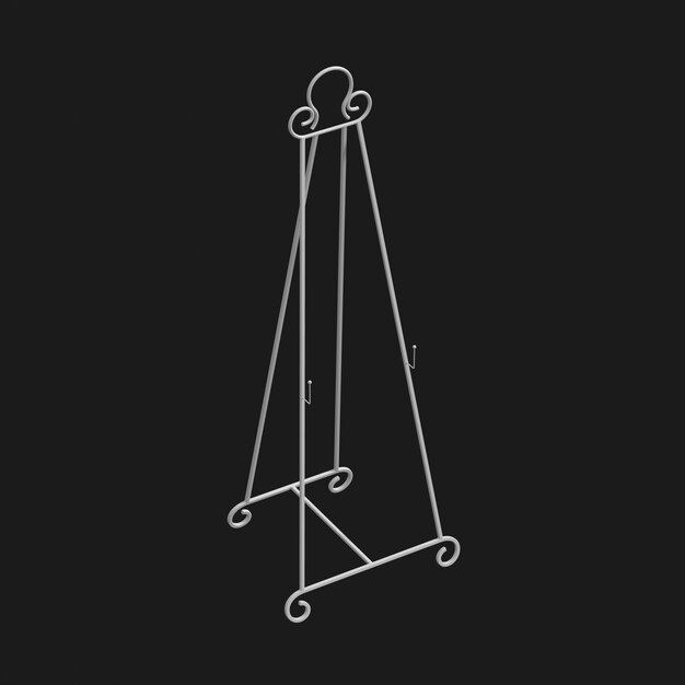 Easel 004 3D Model – High-quality and Interactive Free Download